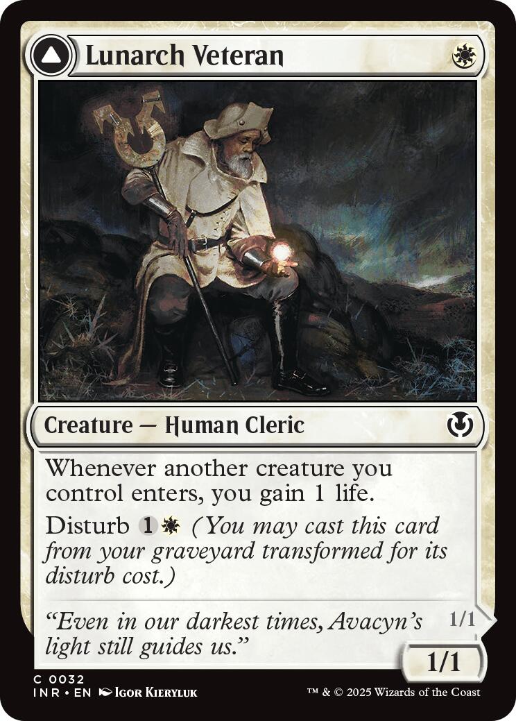 Lunarch Veteran // Luminous Phantom [Innistrad Remastered] | Local Legends