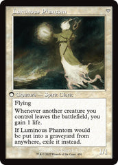 Lunarch Veteran // Luminous Phantom (Retro Frame) [Innistrad Remastered] | Local Legends