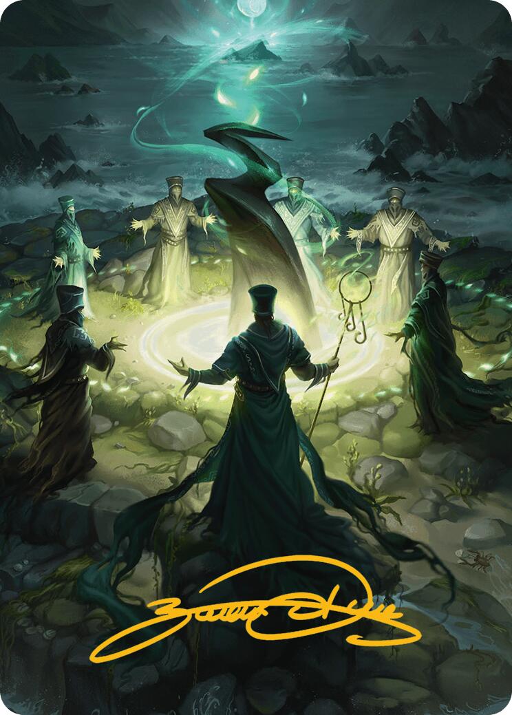 Cryptolith Rite Art Card (Gold-Stamped Signature) [Innistrad Remastered Art Series] | Local Legends