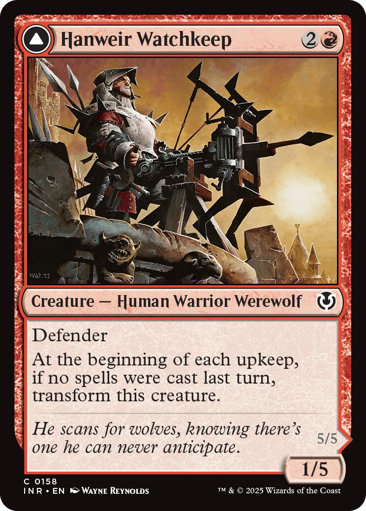 Hanweir Watchkeep // Bane of Hanweir [Innistrad Remastered] | Local Legends