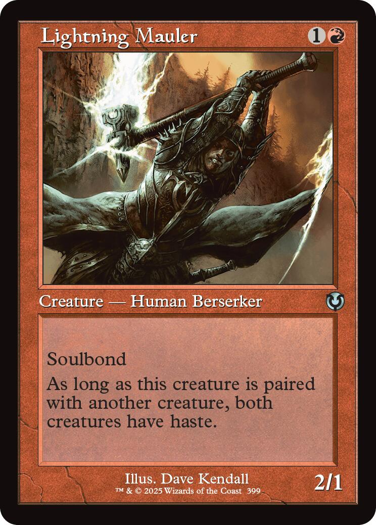 Lightning Mauler (Retro Frame) | Local Legends