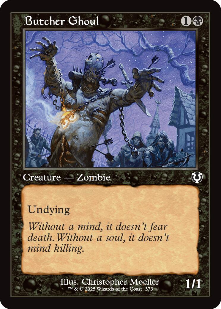 Butcher Ghoul (Retro Frame) | Local Legends