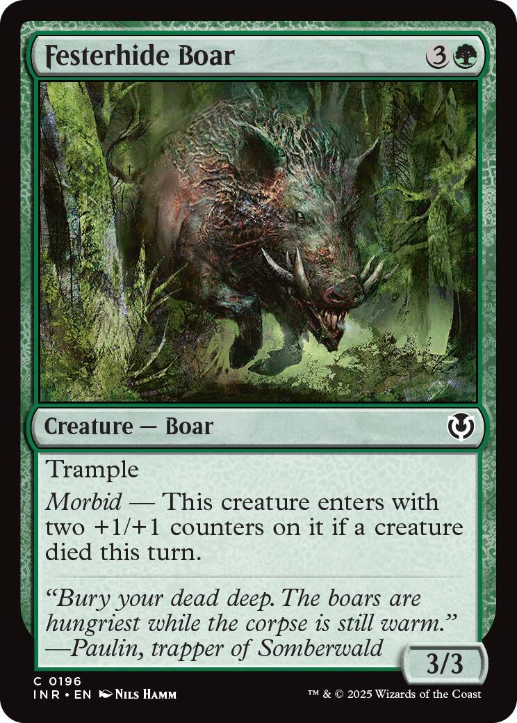 Festerhide Boar | Local Legends