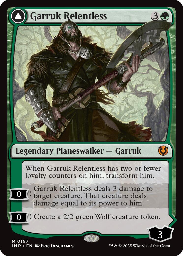 Garruk Relentless // Garruk, the Veil-Cursed [Innistrad Remastered] | Local Legends