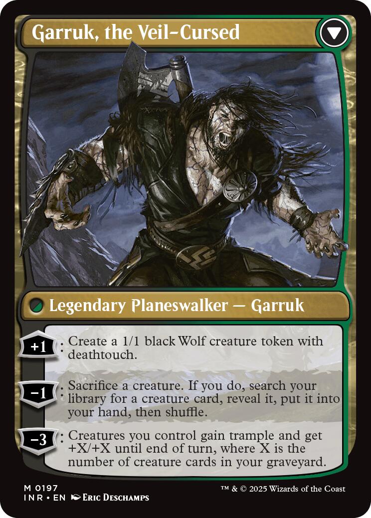 Garruk Relentless // Garruk, the Veil-Cursed [Innistrad Remastered] | Local Legends