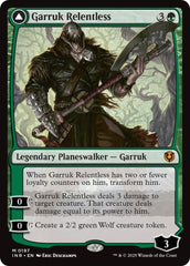 Garruk Relentless // Garruk, the Veil-Cursed [Innistrad Remastered] | Local Legends