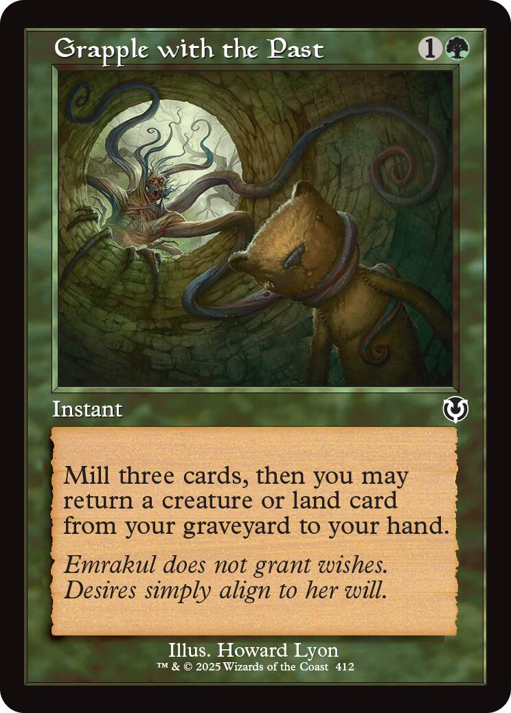 Grapple with the Past (Retro Frame) | Local Legends