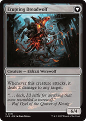Smoldering Werewolf // Erupting Dreadwolf [Innistrad Remastered] | Local Legends