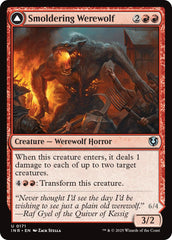 Smoldering Werewolf // Erupting Dreadwolf [Innistrad Remastered] | Local Legends