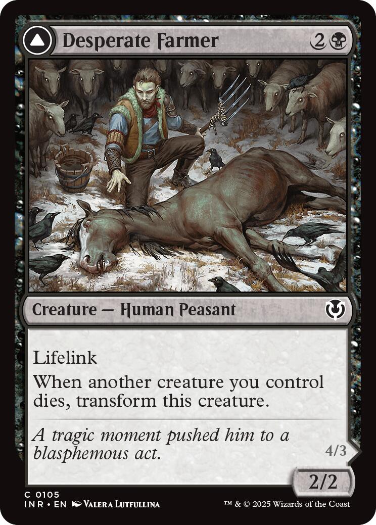 Desperate Farmer // Depraved Harvester [Innistrad Remastered] | Local Legends