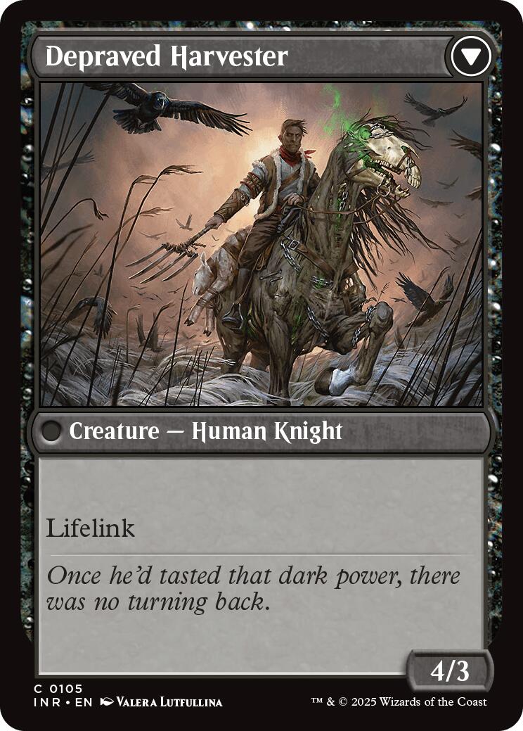 Desperate Farmer // Depraved Harvester [Innistrad Remastered] | Local Legends