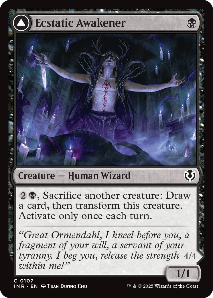 Ecstatic Awakener // Awoken Demon [Innistrad Remastered] | Local Legends