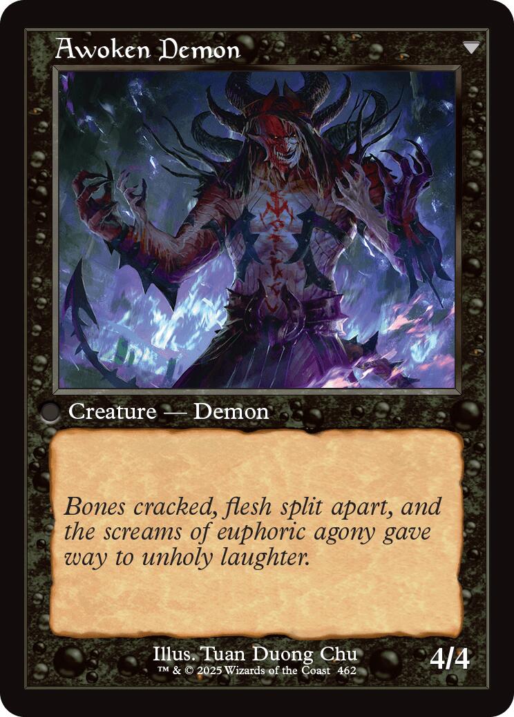 Ecstatic Awakener // Awoken Demon (Retro Frame) [Innistrad Remastered] | Local Legends