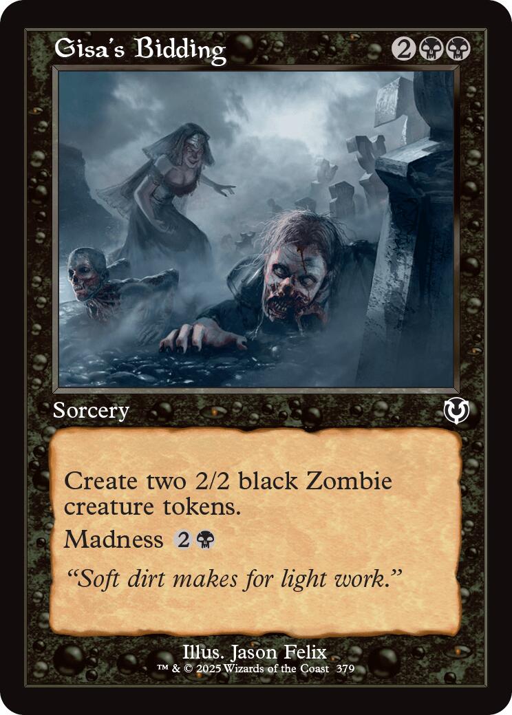 Gisa's Bidding (Retro Frame) | Local Legends