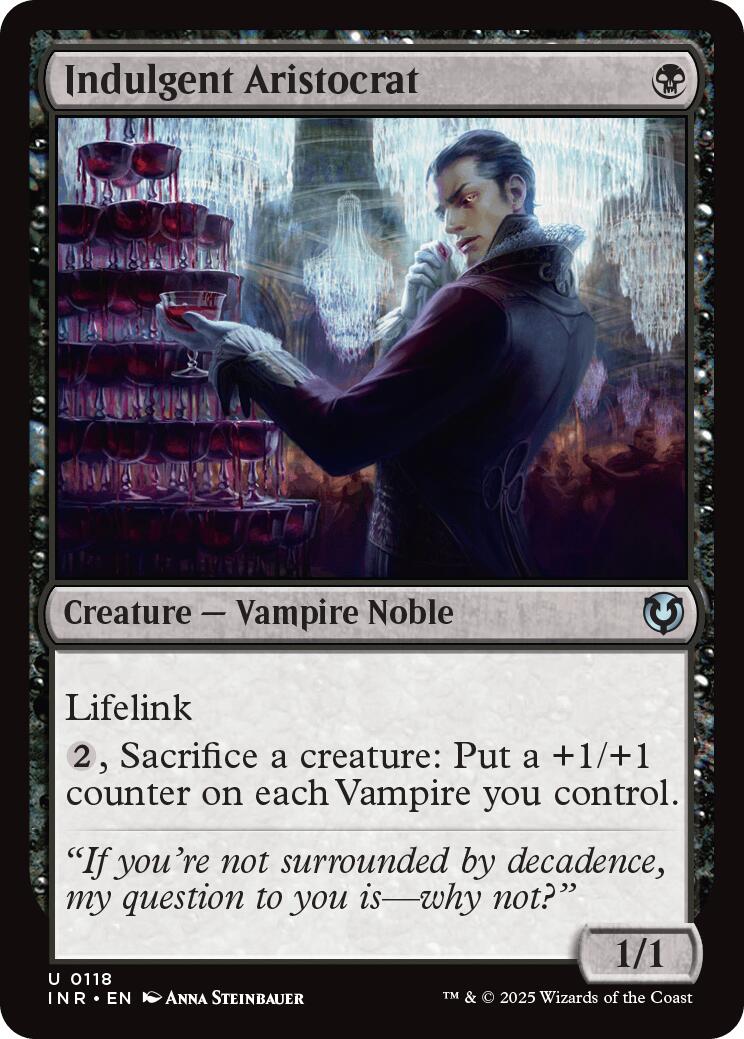 Indulgent Aristocrat | Local Legends