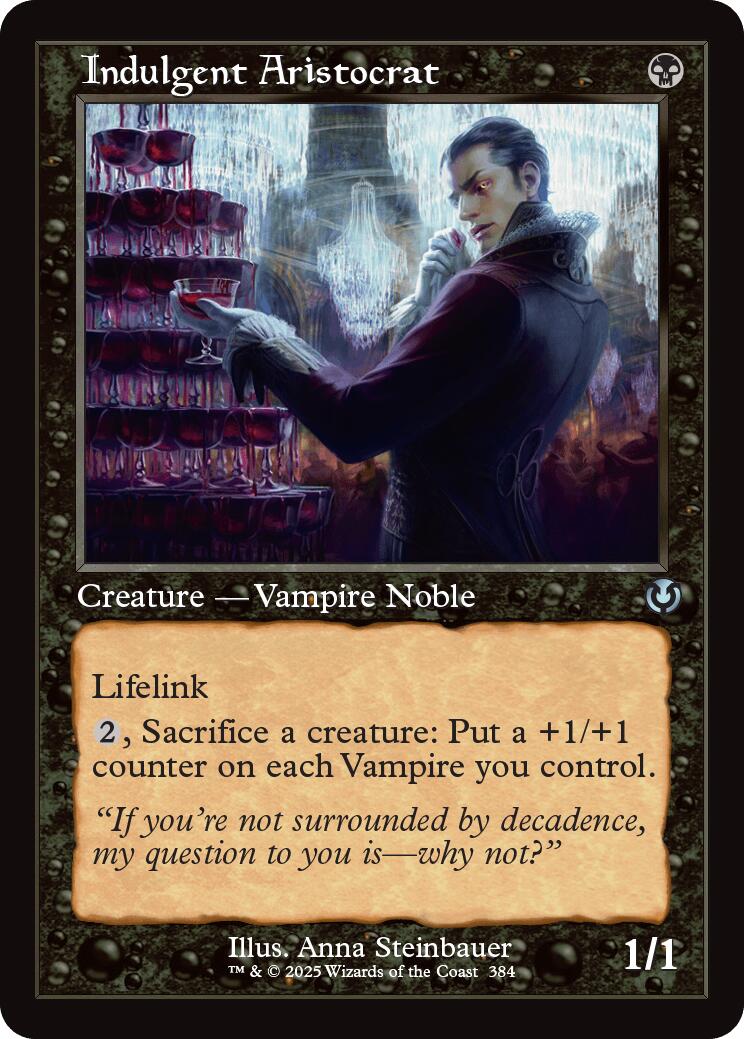 Indulgent Aristocrat (Retro Frame) | Local Legends