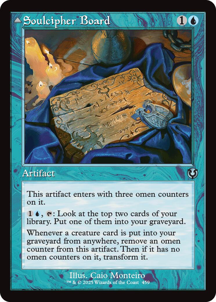 Soulcipher Board // Cipherbound Spirit (Retro Frame) [Innistrad Remastered] | Local Legends