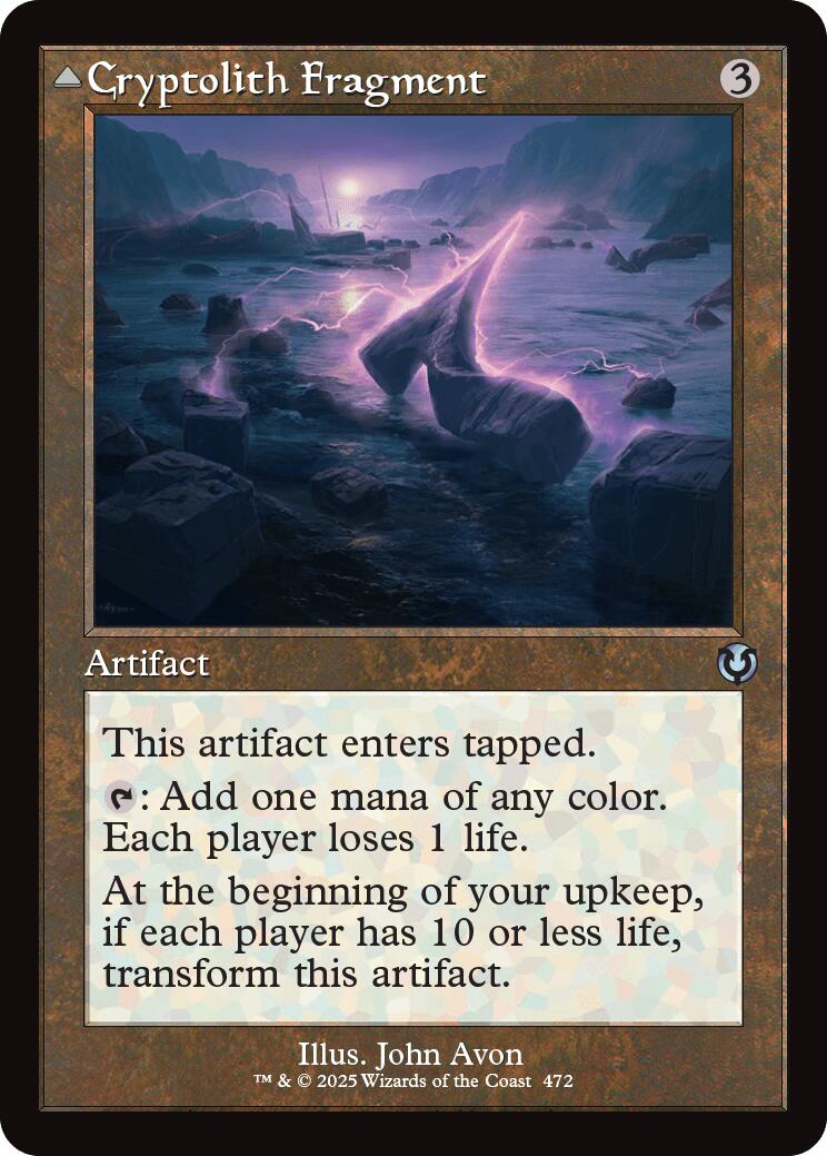 Cryptolith Fragment // Aurora of Emrakul (Retro Frame) [Innistrad Remastered] | Local Legends
