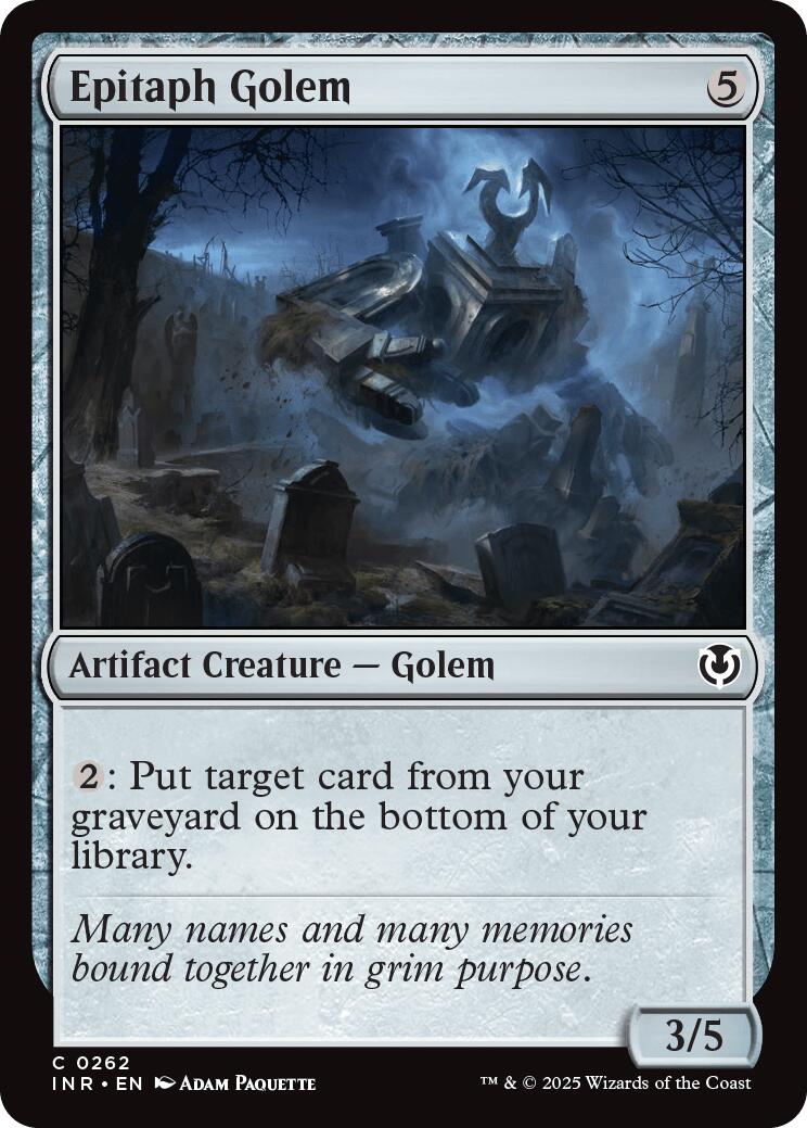 Epitaph Golem | Local Legends