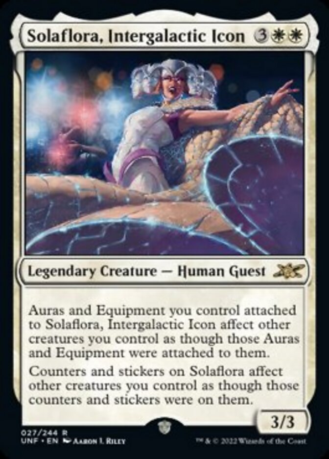 Solaflora, Intergalactic Icon [Unfinity] | Local Legends