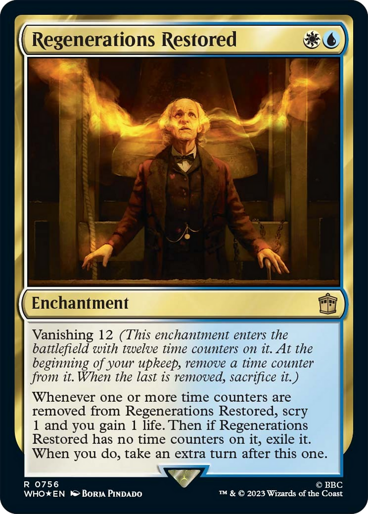 Regenerations Restored (Surge Foil) [Doctor Who] | Local Legends