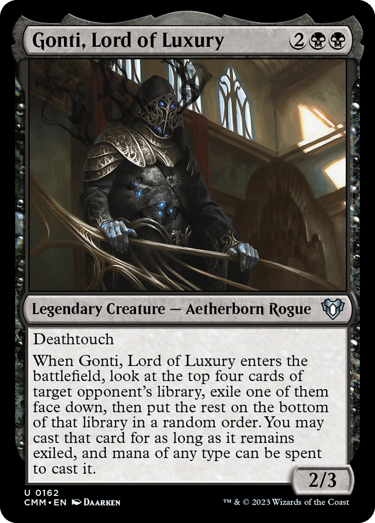 Gonti, Lord of Luxury [Commander Masters] | Golgari Games