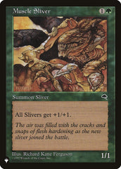 Muscle Sliver [The List] | Golgari Games