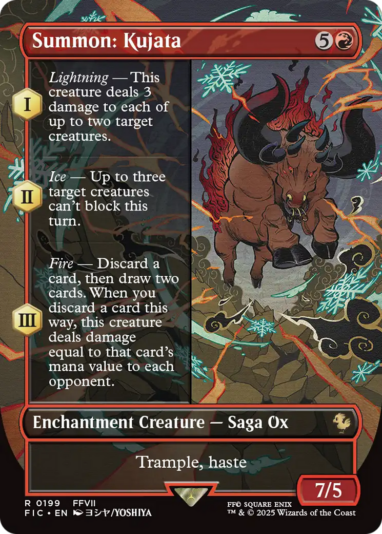 Summon: Kujata (Borderless) [FINAL FANTASY Commander] | Local Legends