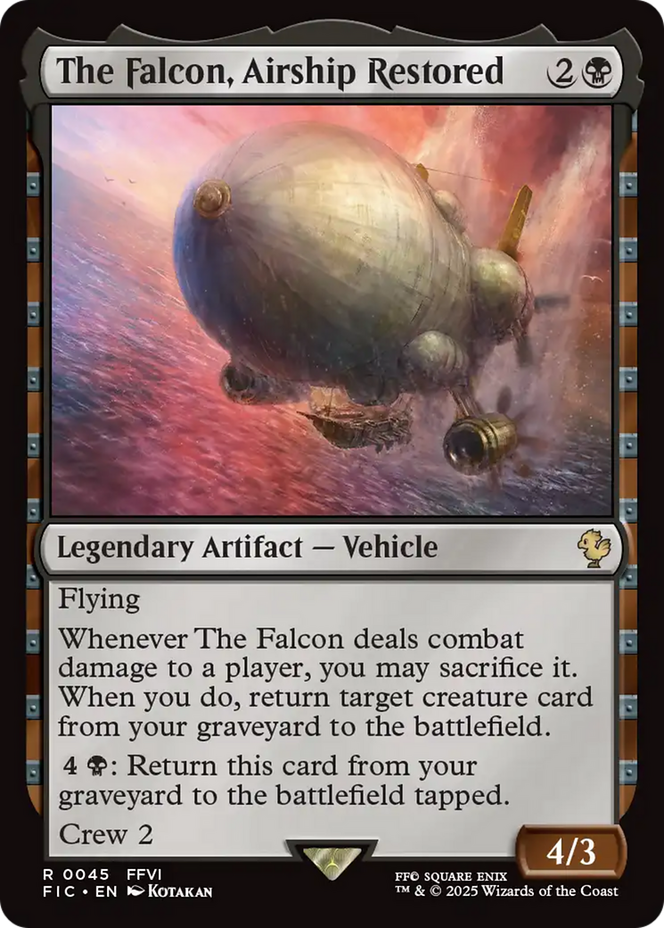 The Falcon, Airship Restored [FINAL FANTASY Commander] | Local Legends