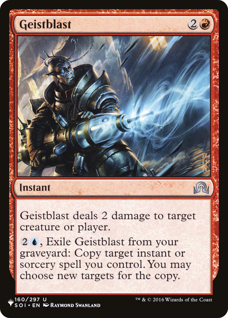 Geistblast [The List] | Local Legends