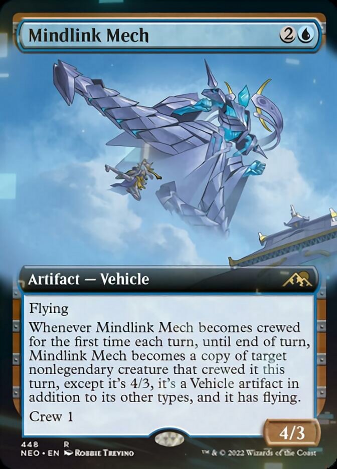 Mindlink Mech (Extended Art) [Kamigawa: Neon Dynasty] | Local Legends