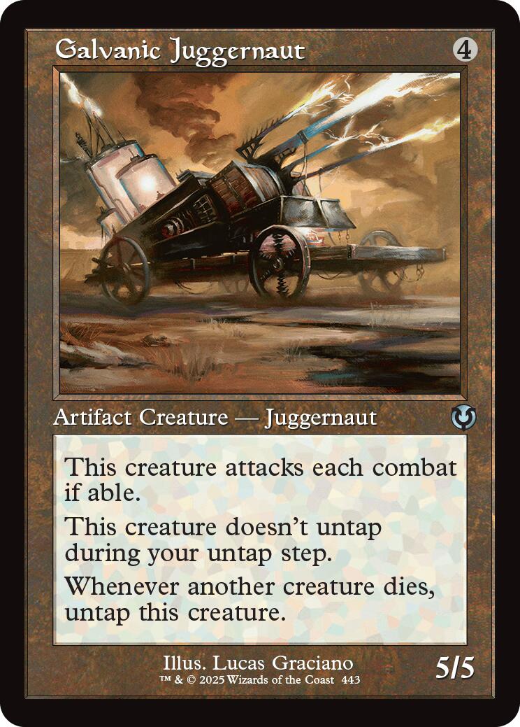 Galvanic Juggernaut (Retro Frame) | Local Legends