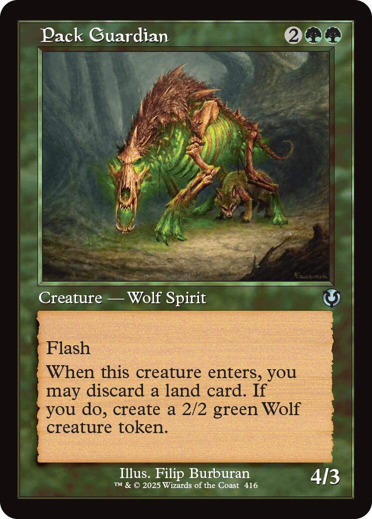 Pack Guardian (Retro Frame) [Innistrad Remastered] | Local Legends