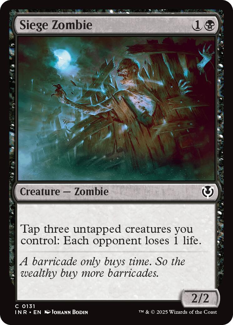 Siege Zombie | Local Legends