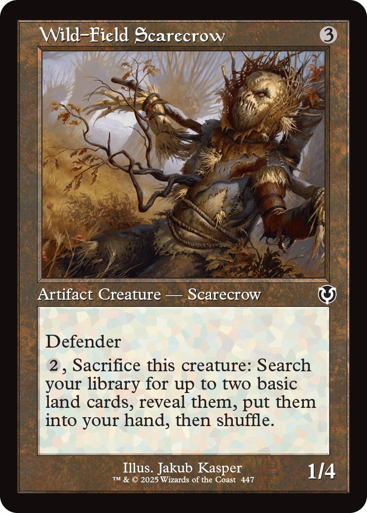 Wild-Field Scarecrow (Retro Frame) | Local Legends