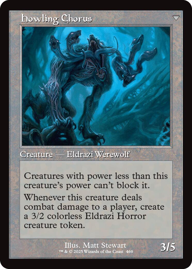 Shrill Howler // Howling Chorus (Retro Frame) [Innistrad Remastered] | Local Legends