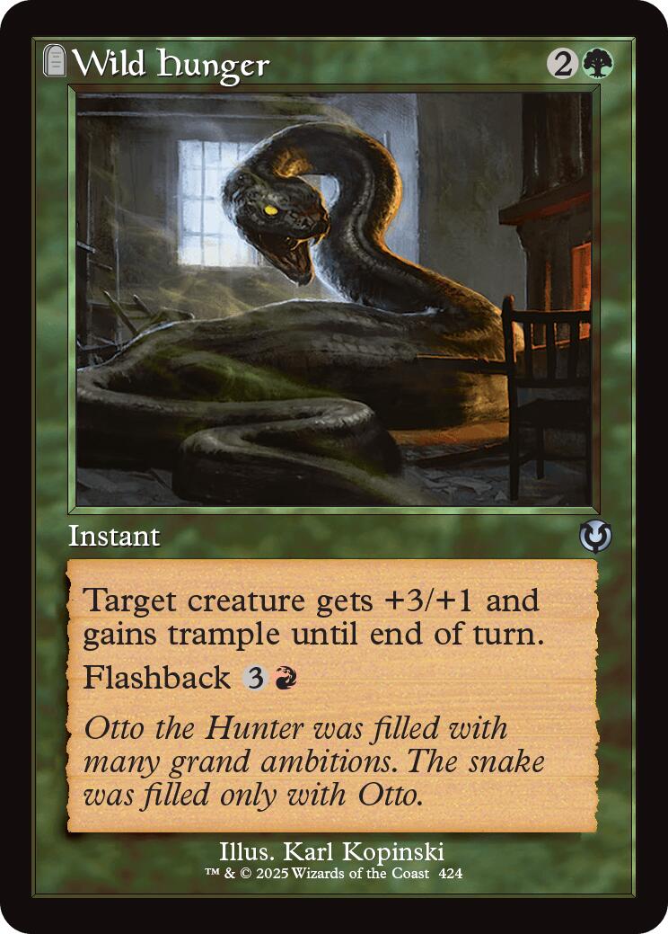 Wild Hunger (Retro Frame) | Local Legends