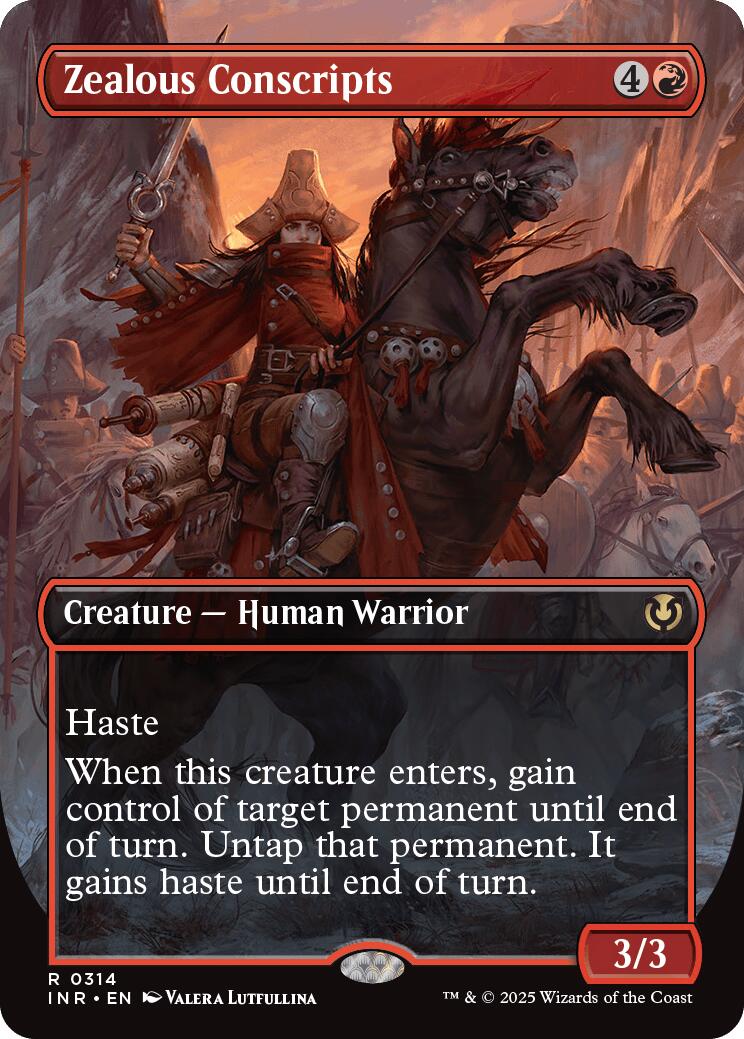 Zealous Conscripts (Borderless) | Local Legends