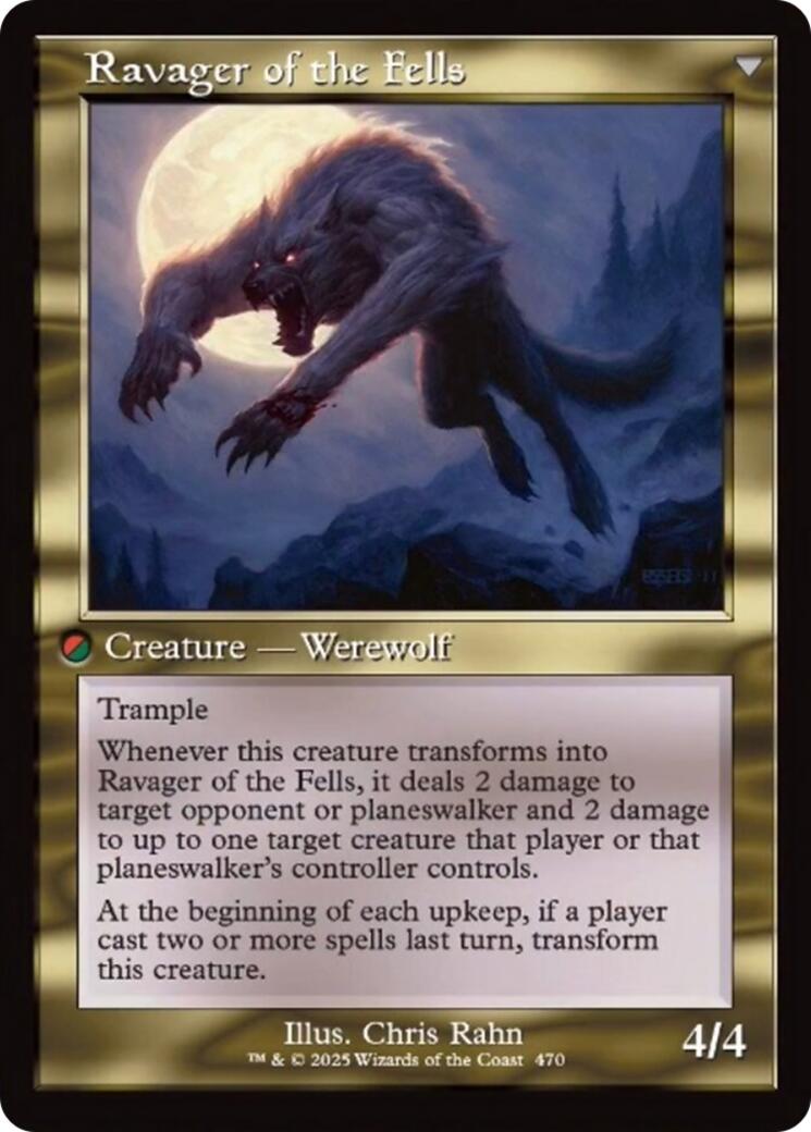 Huntmaster of the Fells // Ravager of the Fells (Retro Frame) [Innistrad Remastered] | Local Legends