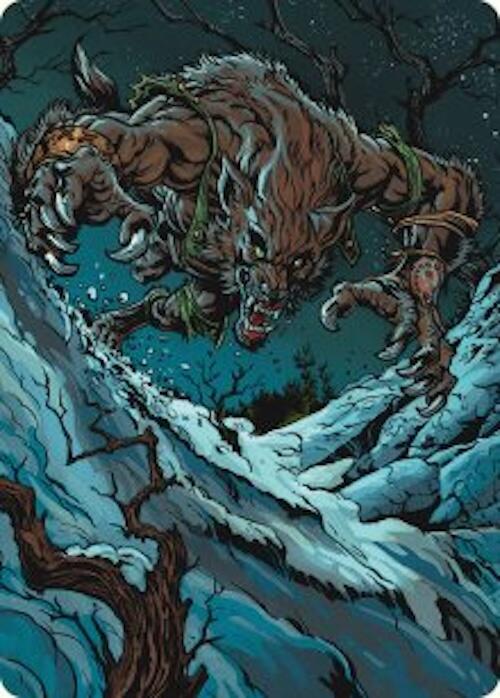 Ravager of the Fells Art Card [Innistrad Remastered Art Series] | Local Legends