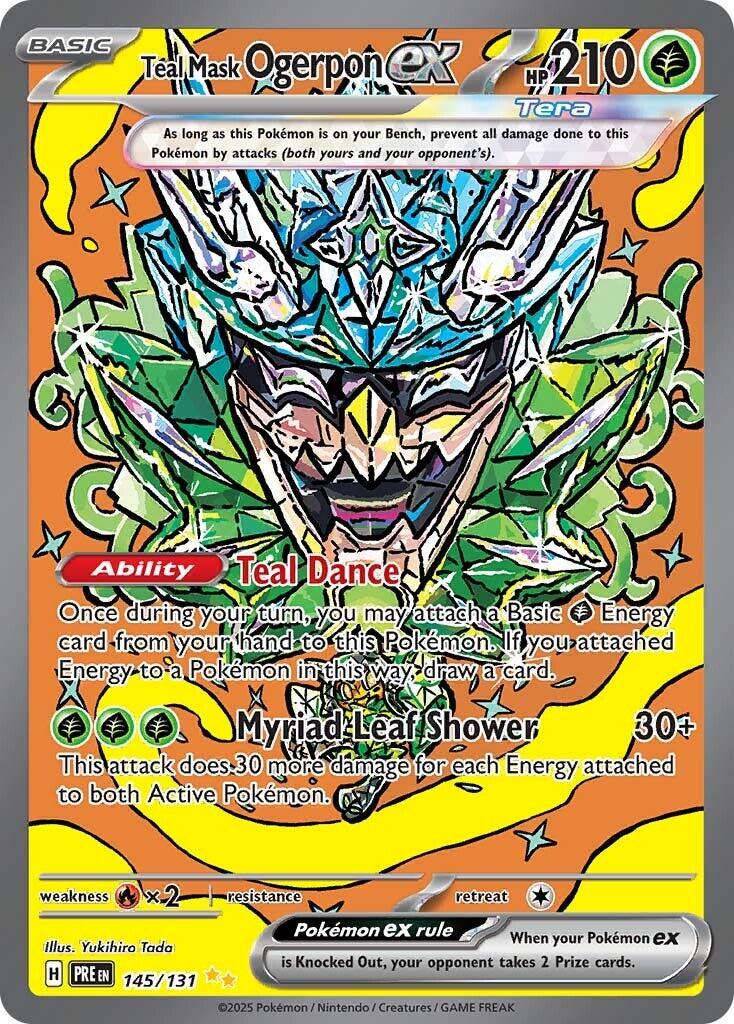 Teal Mask Ogerpon ex - 145/131 | Local Legends