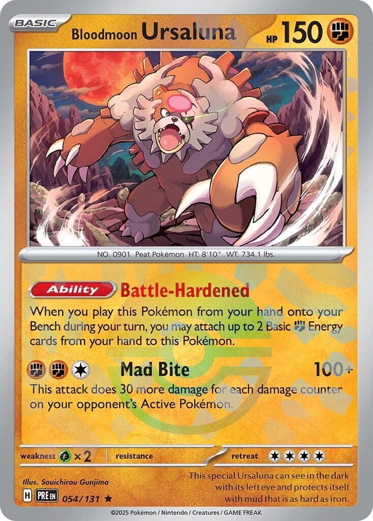 Bloodmoon Ursaluna (Poke Ball Pattern) | Local Legends