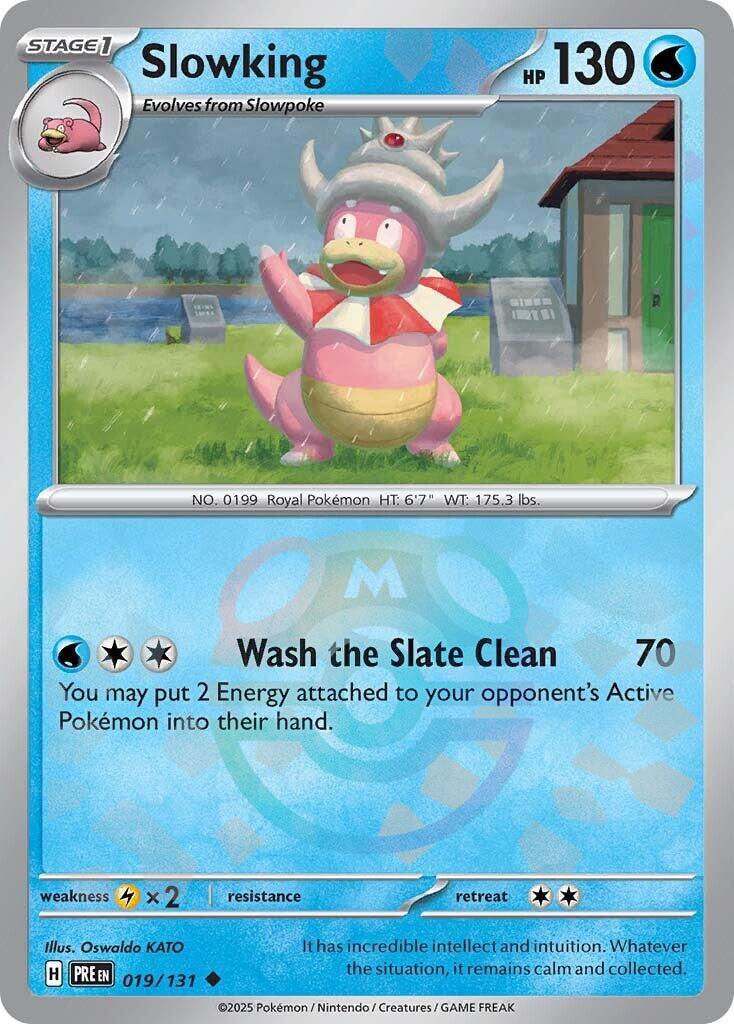 Slowking (019/131) (Master Ball Pattern) [Scarlet & Violet: Prismatic Evolutions] | Local Legends