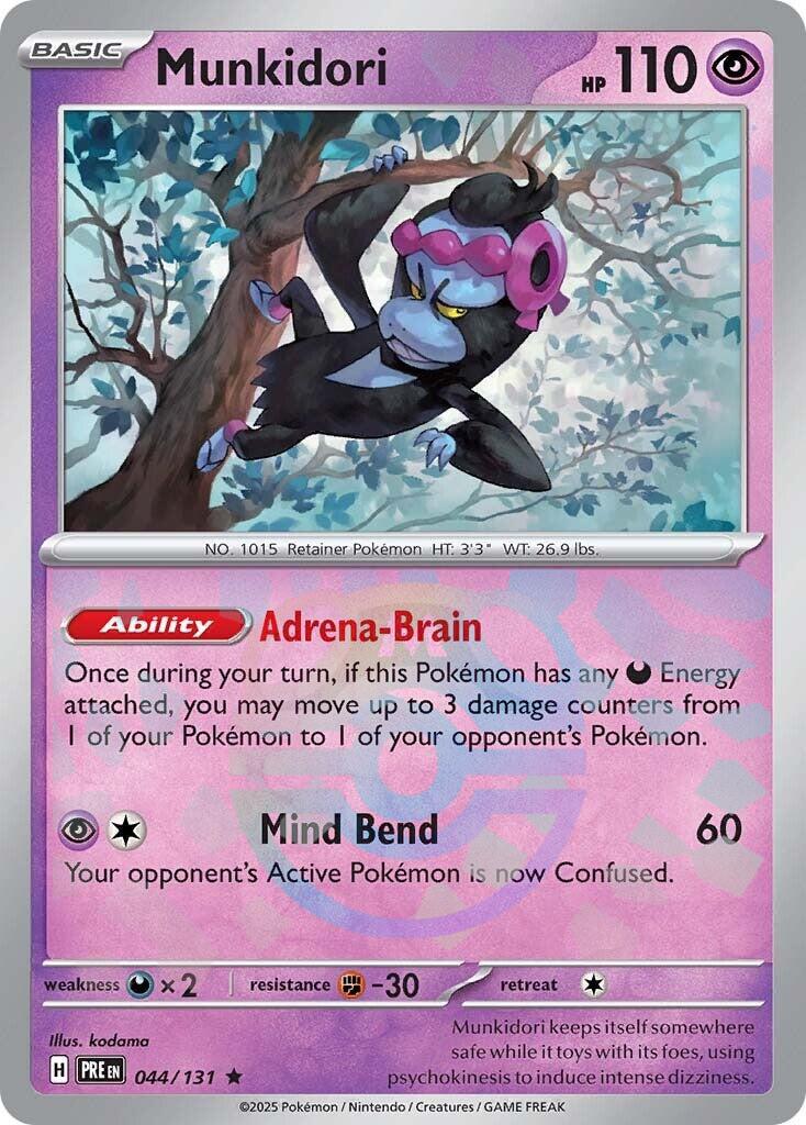 Munkidori (044/131) (Master Ball Pattern) [Scarlet & Violet: Prismatic Evolutions] | Local Legends