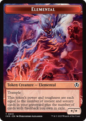 Elemental // Human (0014) Double-Sided Token [Innistrad Remastered Tokens] | Local Legends