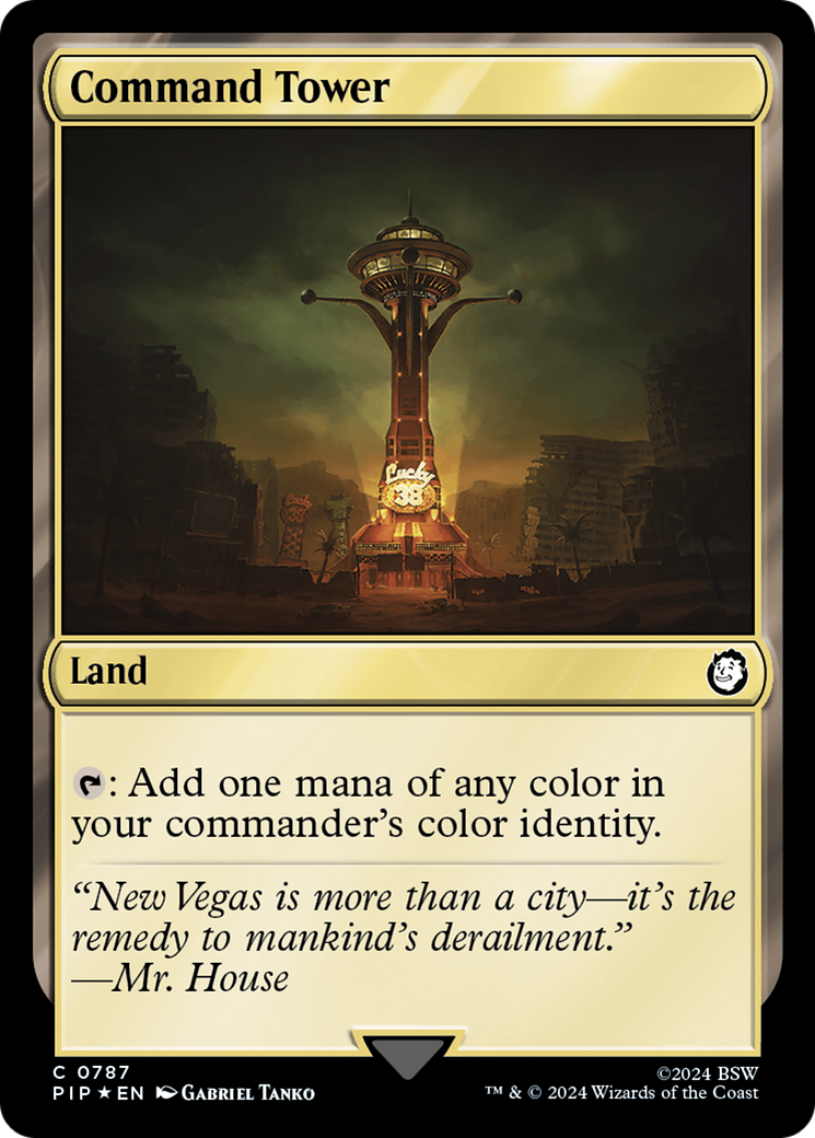 Command Tower (Surge Foil) [Fallout] | Local Legends