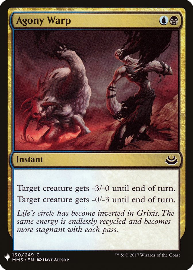 Agony Warp [Mystery Booster] | Local Legends