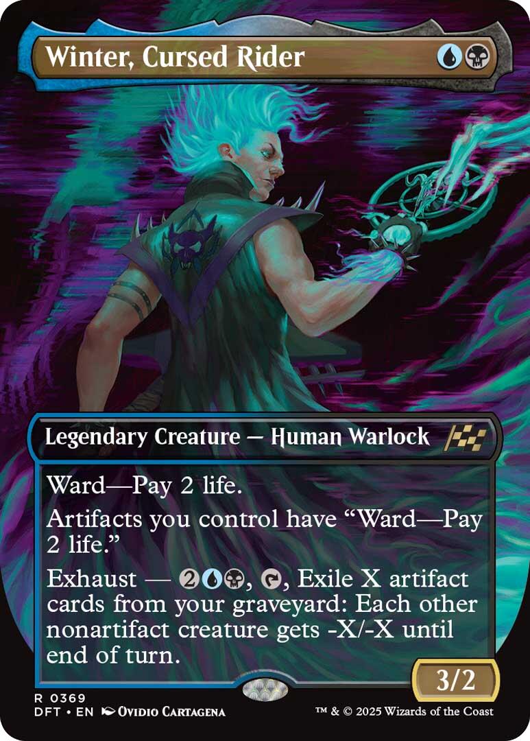 Winter, Cursed Rider (Borderless) | Local Legends
