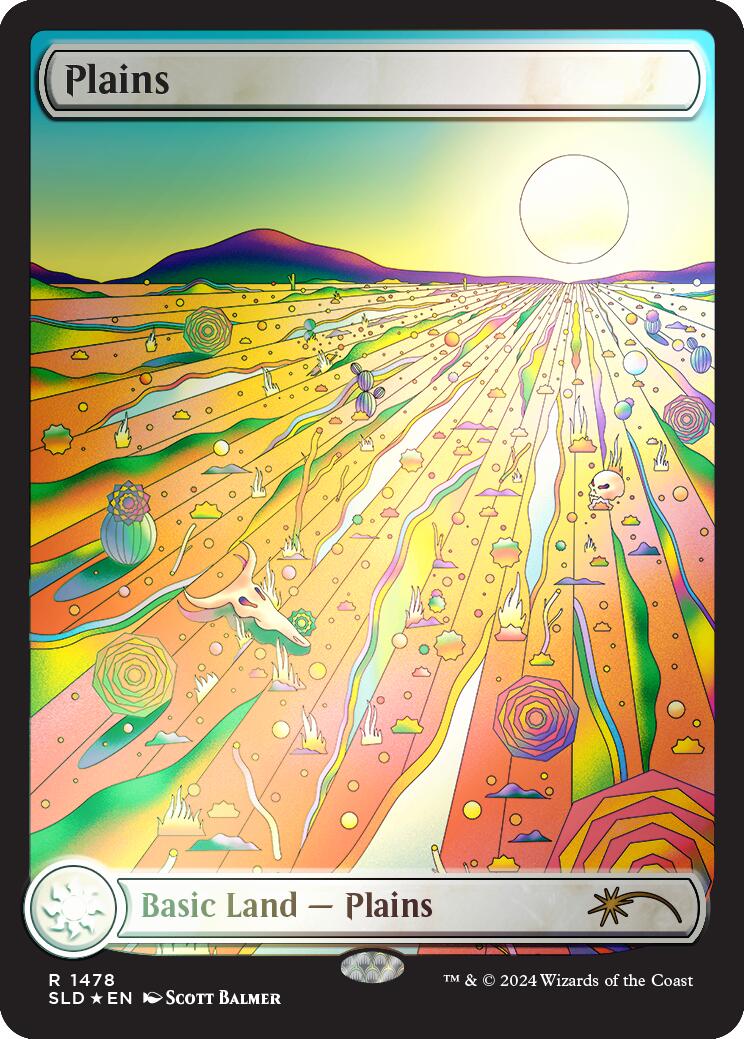 Plains (1478) (Rainbow Foil) [Secret Lair Drop Series] | Local Legends