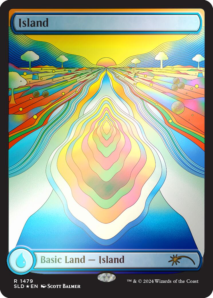 Island (1479) (Rainbow Foil) [Secret Lair Drop Series] | Local Legends